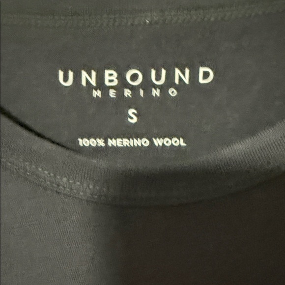 Men’s Merino Crew Neck T-Shirt Dark Gray Size S - Picture 6 of 12